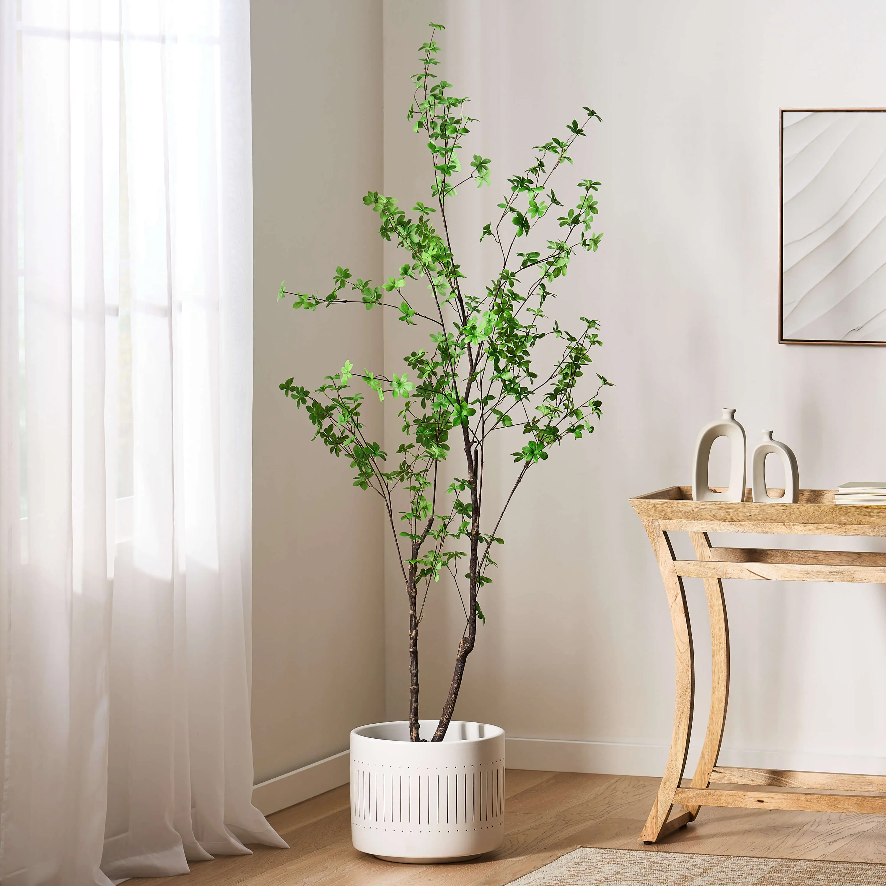 植物で飾り、あなたの家に春をもたらします